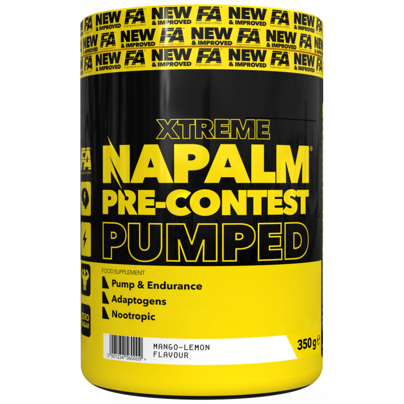 napalm pre contest pumped 350 g