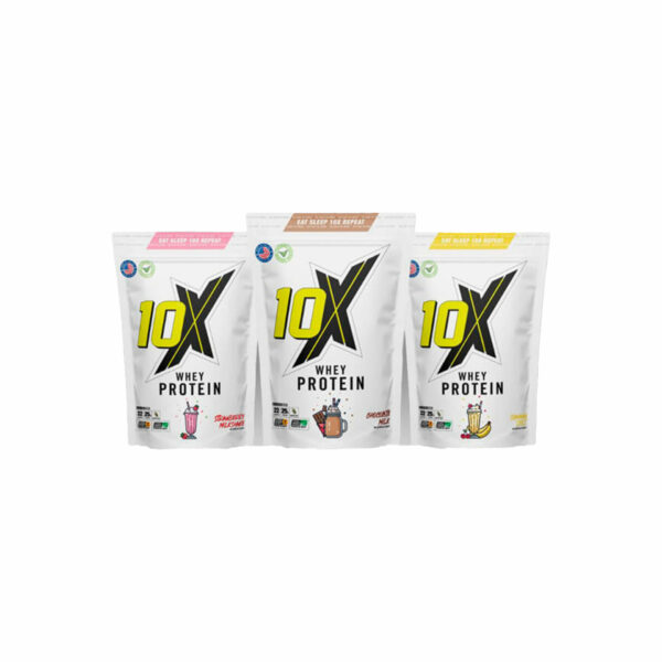 10X Whey Protein Package Deal (3x)