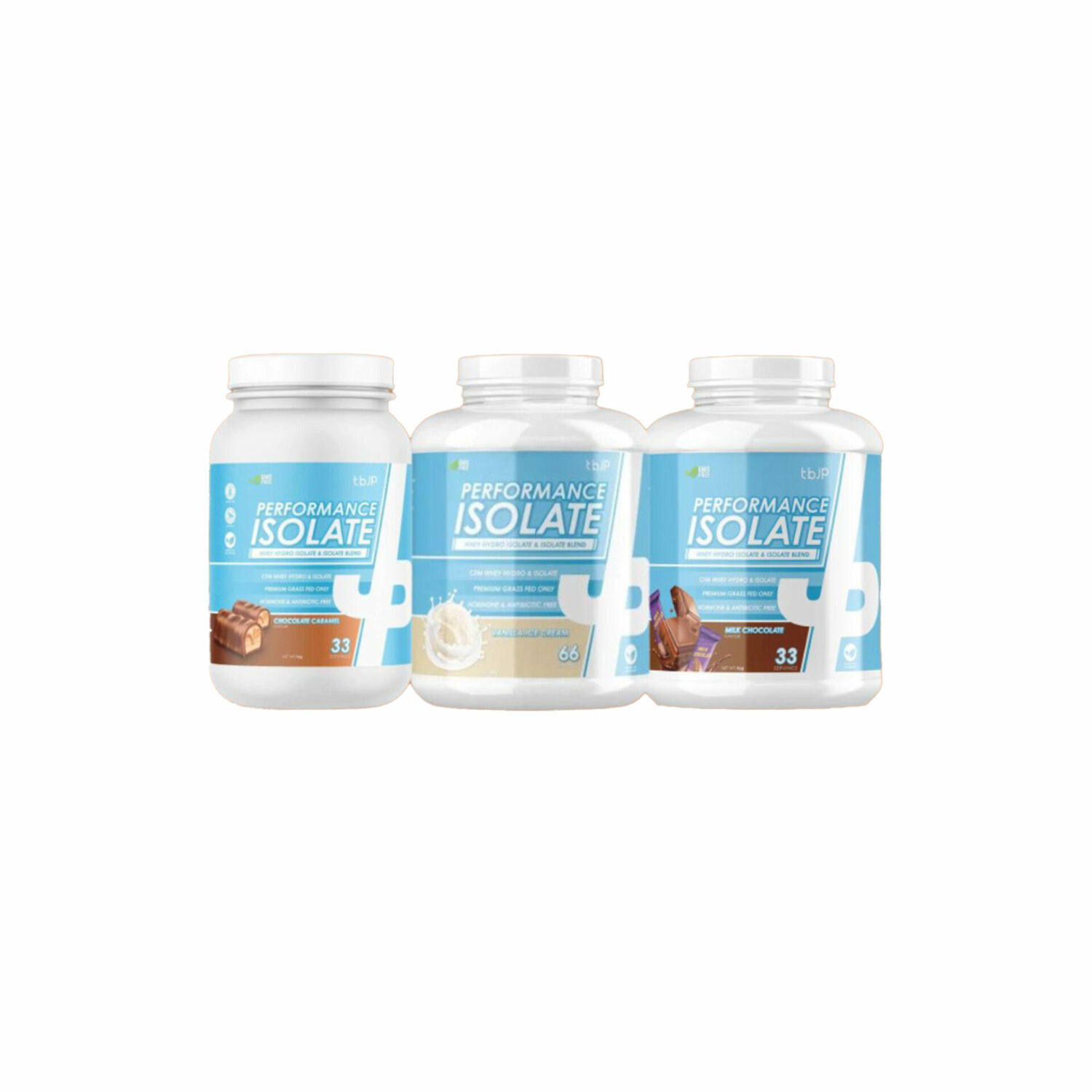 TBJP Protein - Performance Isolate Package Deal (3x)