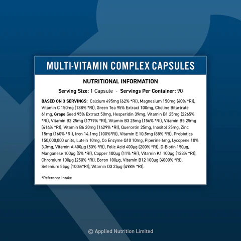 Multi Vitamin Capsules Nutritionals